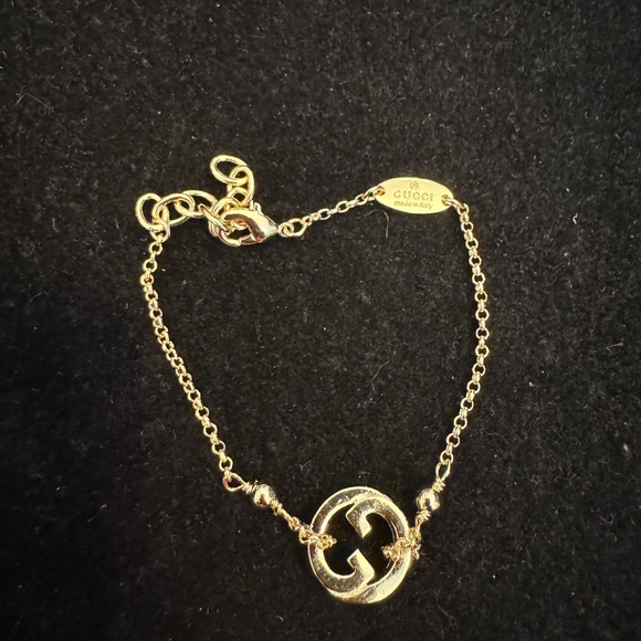 Gucci Marmont GG Gold Chain Bracelet